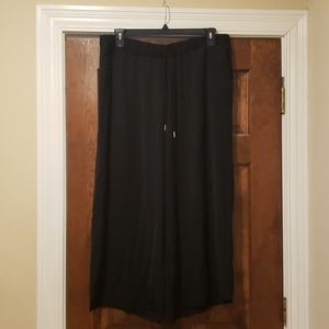 1X Women's Black Palazzo pants